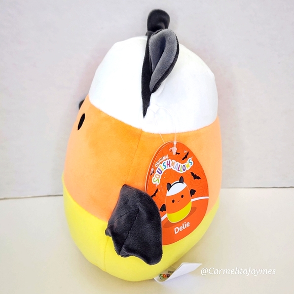 🎃 DELIE 🦇 Candy Corn Bat Halloween 2022 Original Squishmallow ☆ NWT ☆ - Picture 2 of 8